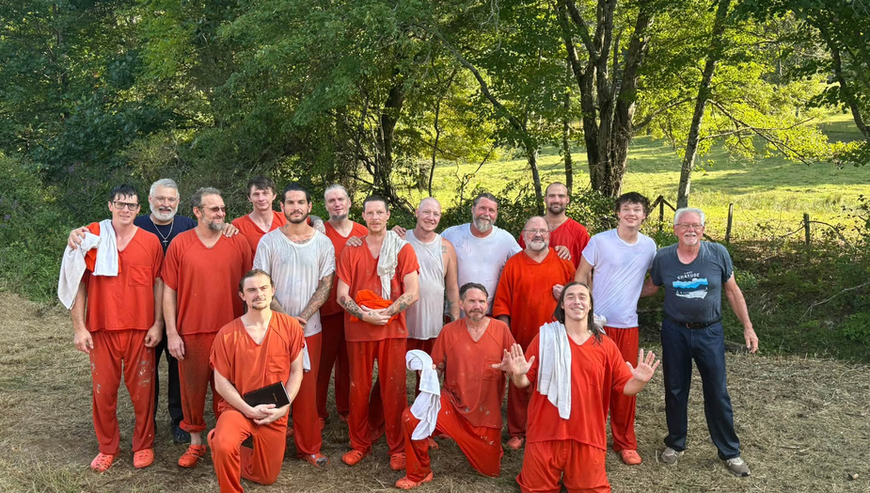 Inmates Baptized at Towns County Detention Center