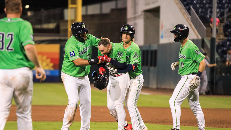 Stripers Snap Skid With 2-1 Walk-Off Victory Over Memphis