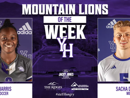 Sacha De Corte and Shania Harris Celebrated as Mountain Lions of the Week