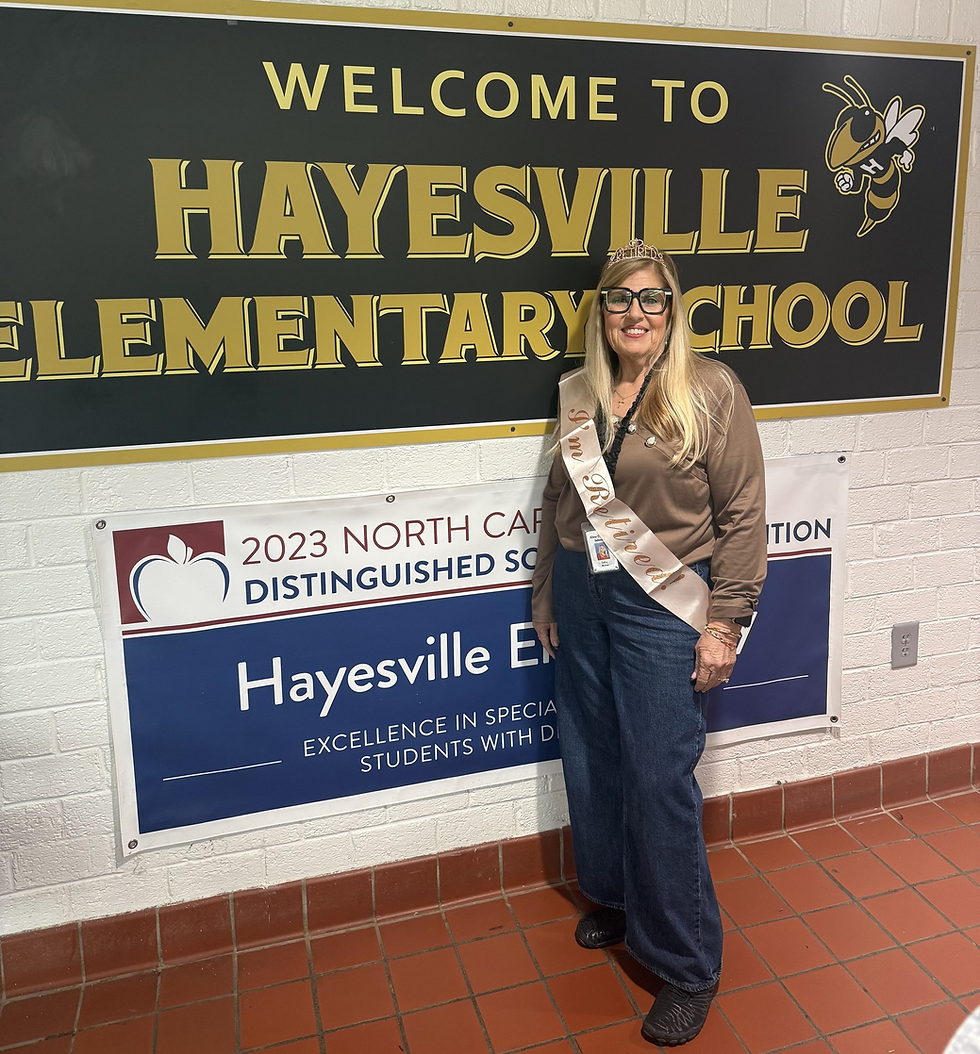 Hayesville Elementary Celebrates the Retirement of Beloved Teacher Cathy Moore