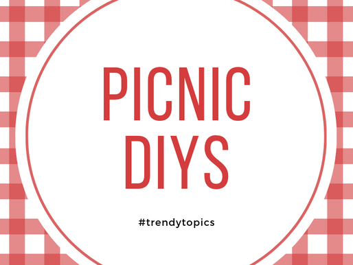This week's #trendytopic! Picnic DIYs