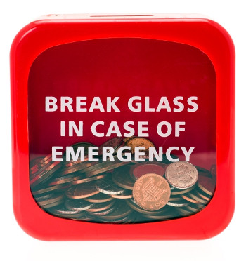 Setting up a household emergency fund will help alleviate money stress