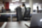 Desk with ergonomic chair