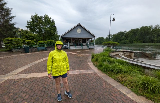 June 25. 2026--Lock 16 to Little Falls and Another Walk in the Rain.