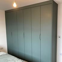 Wardrobe Green doors