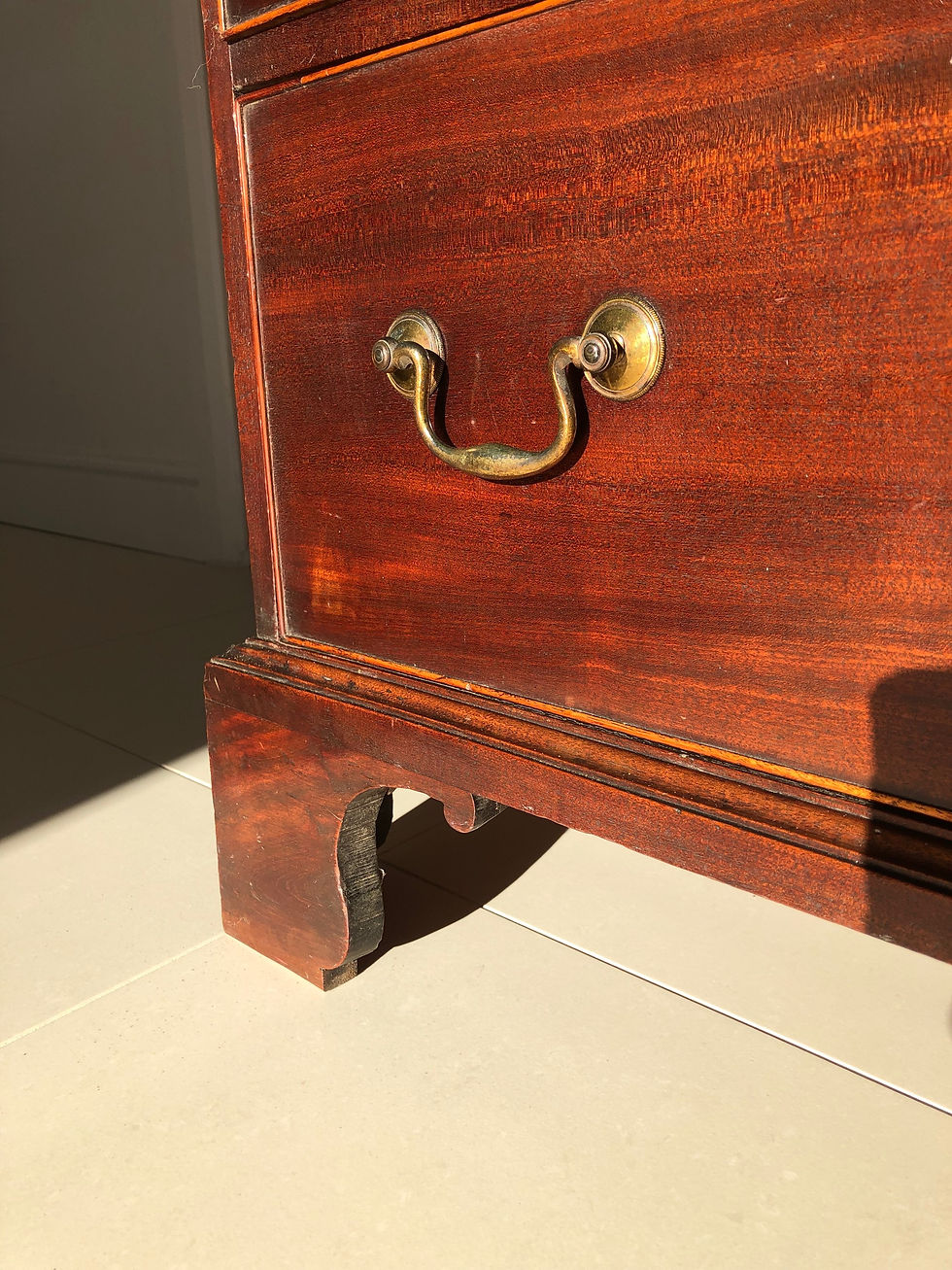 Thumbnail: George III Tall Boy Chest on Chest