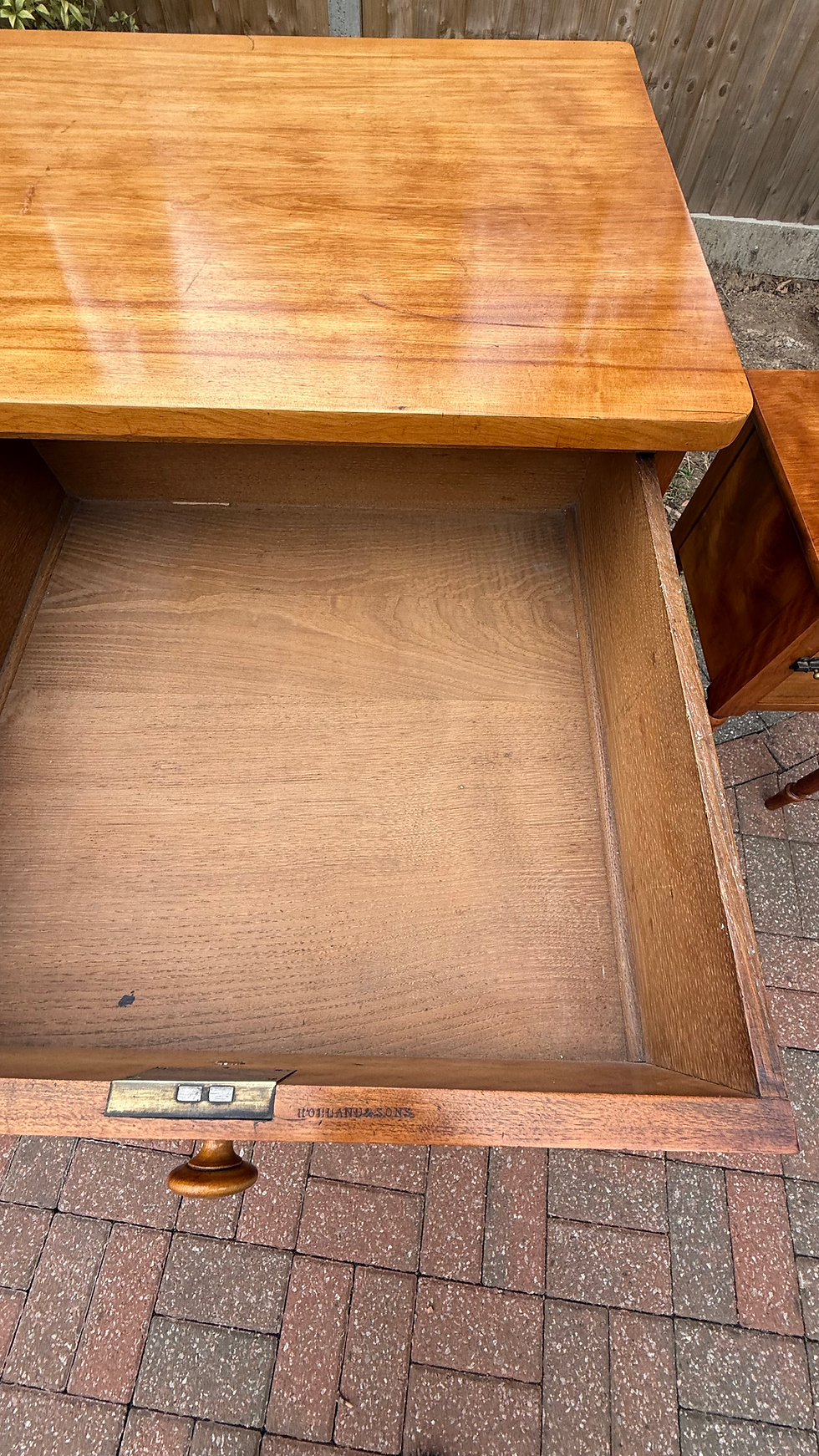 Thumbnail: Fully Restored Satin Birch Chest of Drawers by Holland & Son