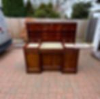 Thumbnail: Antique German Mahogany Side Cabinet / Cocktail Cabinet