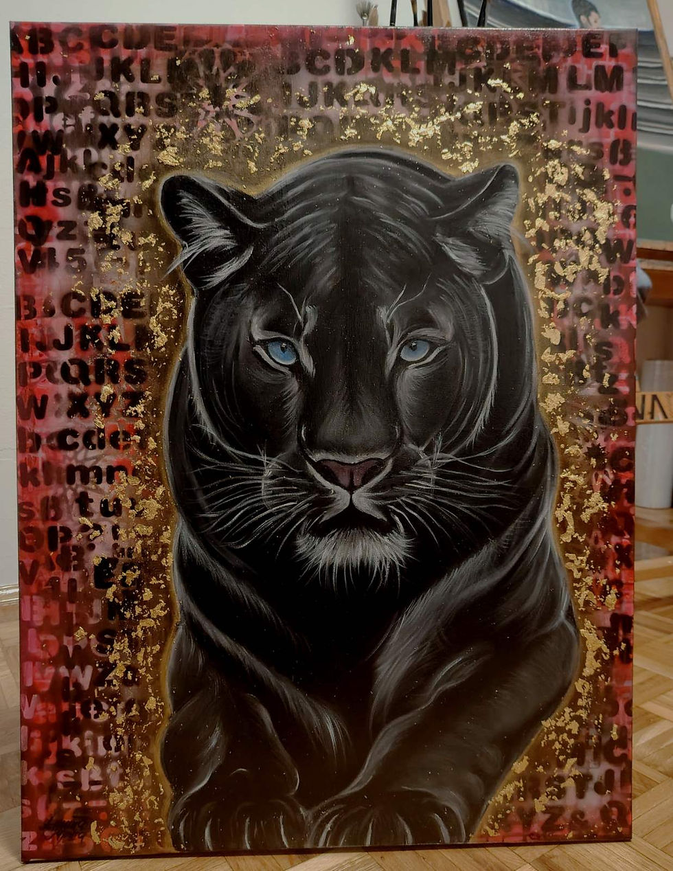 Thumbnail: "Predator"  60x80 cm