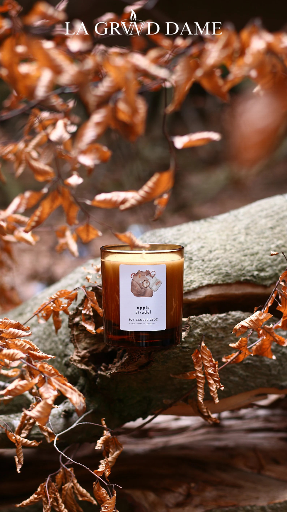 Thumbnail: Apple pie scented candles 100% safe for health La GrVNd Dame