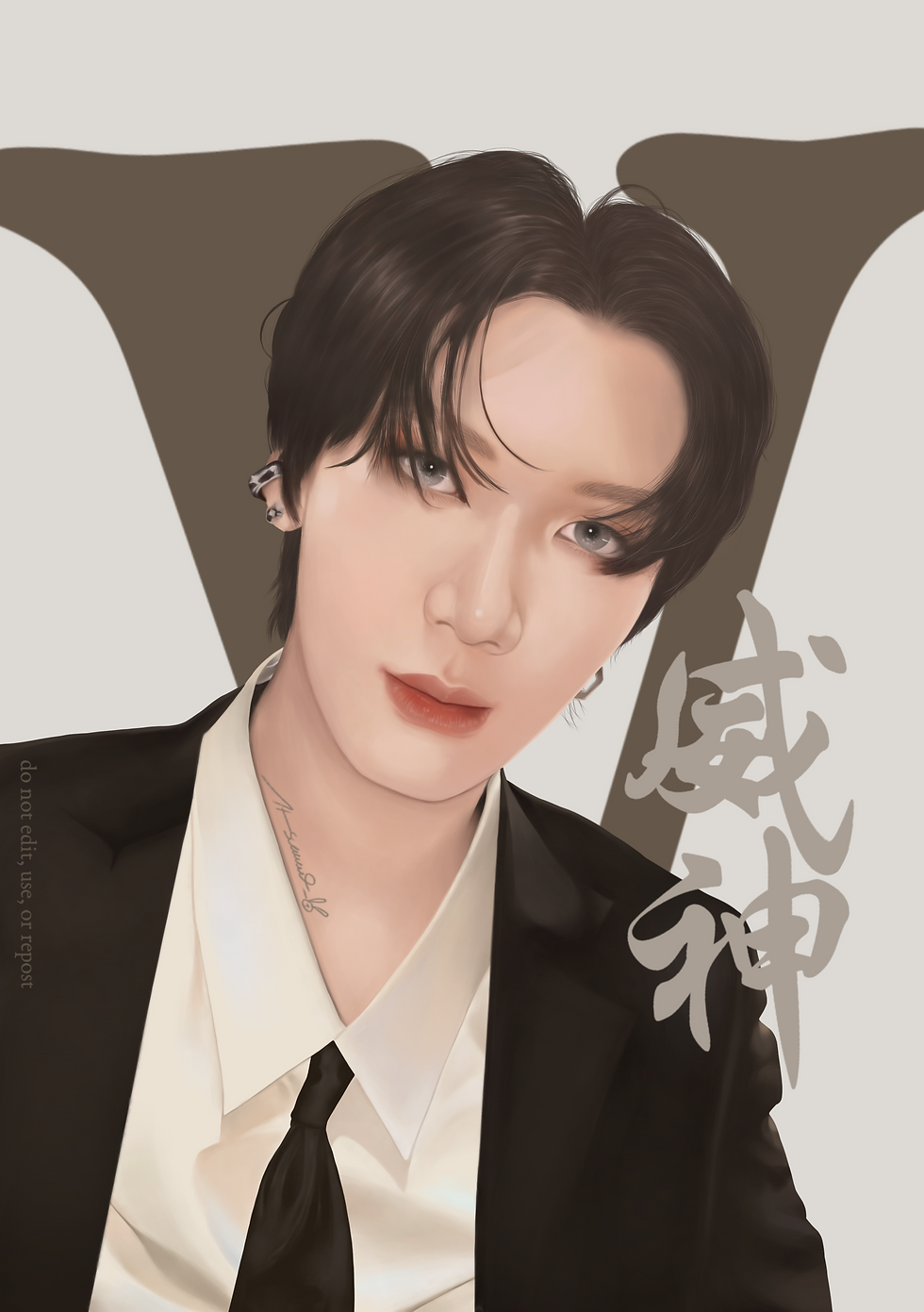 TEN WAYV in suit