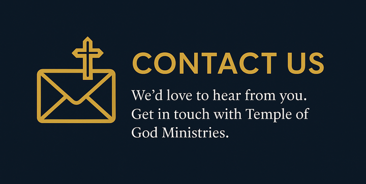 Contact Us image of Church of the Temple of God
