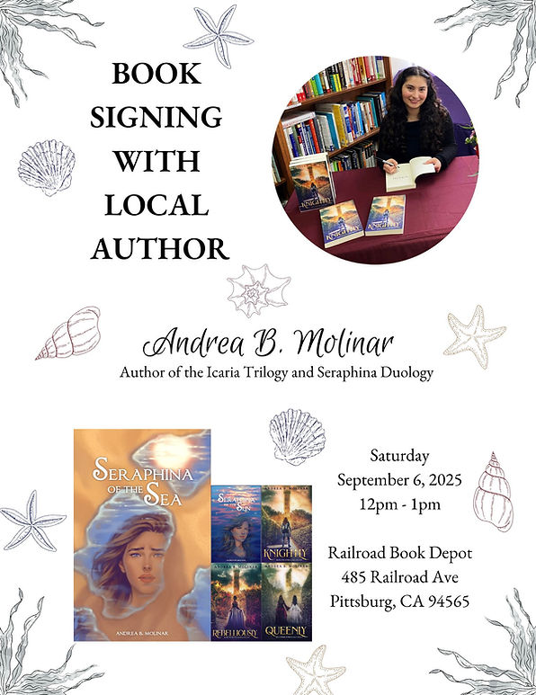 Andrea's Seraphina of the Sea Signing Poster.jpg