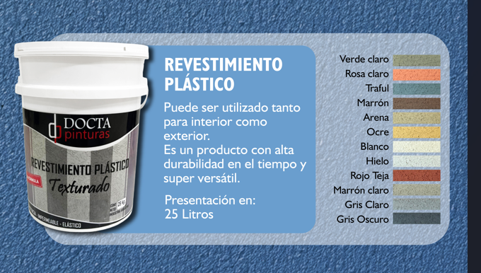 Miniatura: Revestimiento Plastico Texturado Impermeable Docta 25 Kg