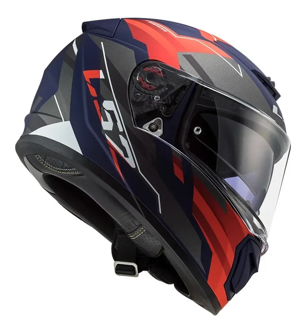 Miniatura: CASCO CERRADO LS2 BREAKER BETA ROJ/AZL/MATE