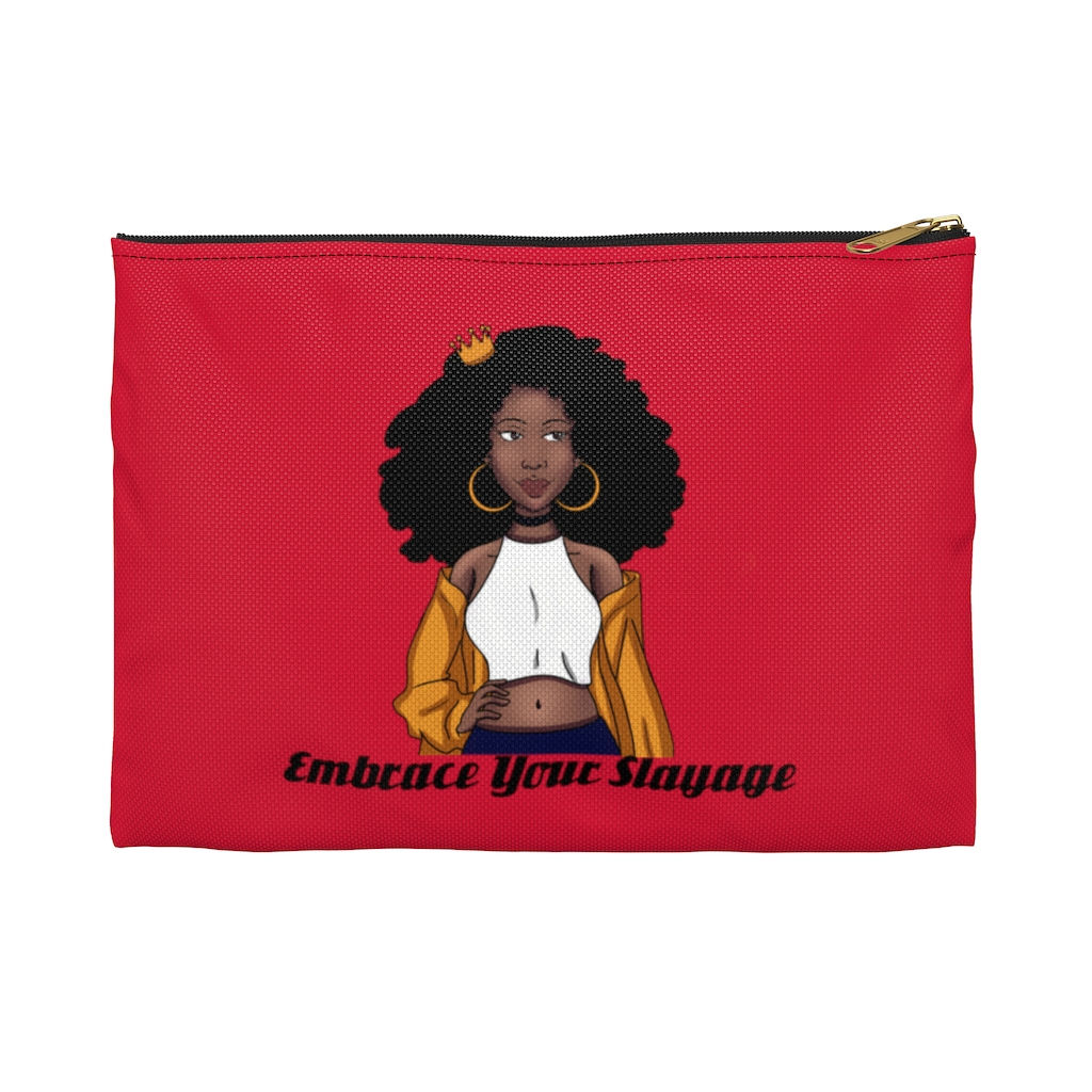 Red Embrace Accessory Pouch