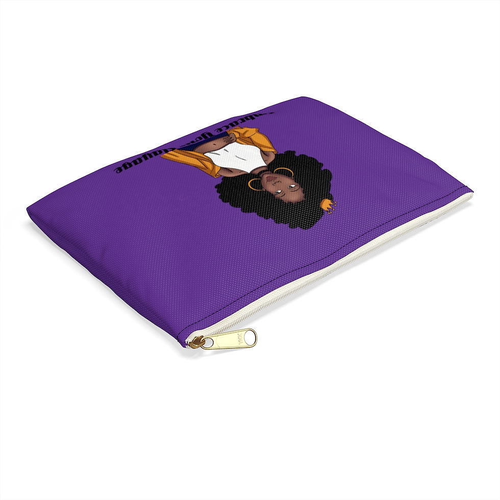 Thumbnail: Purple Embrace Accessory Pouch