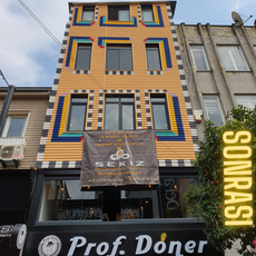 Restoran Dış Mekân Tasarım ve Uygulaması Sonrası.