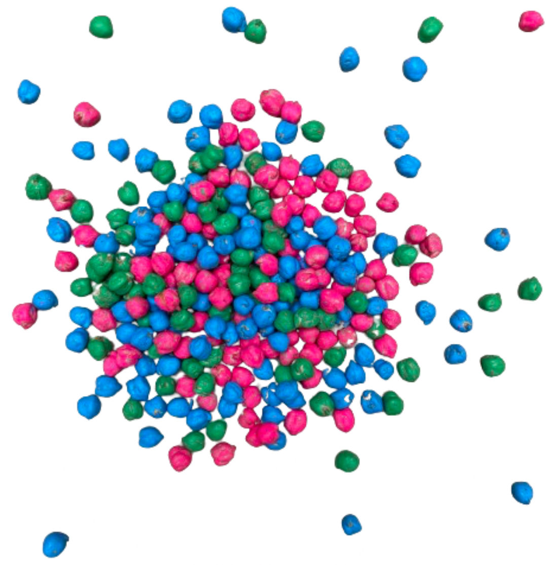 Kikkererwten 'Keith Haring'