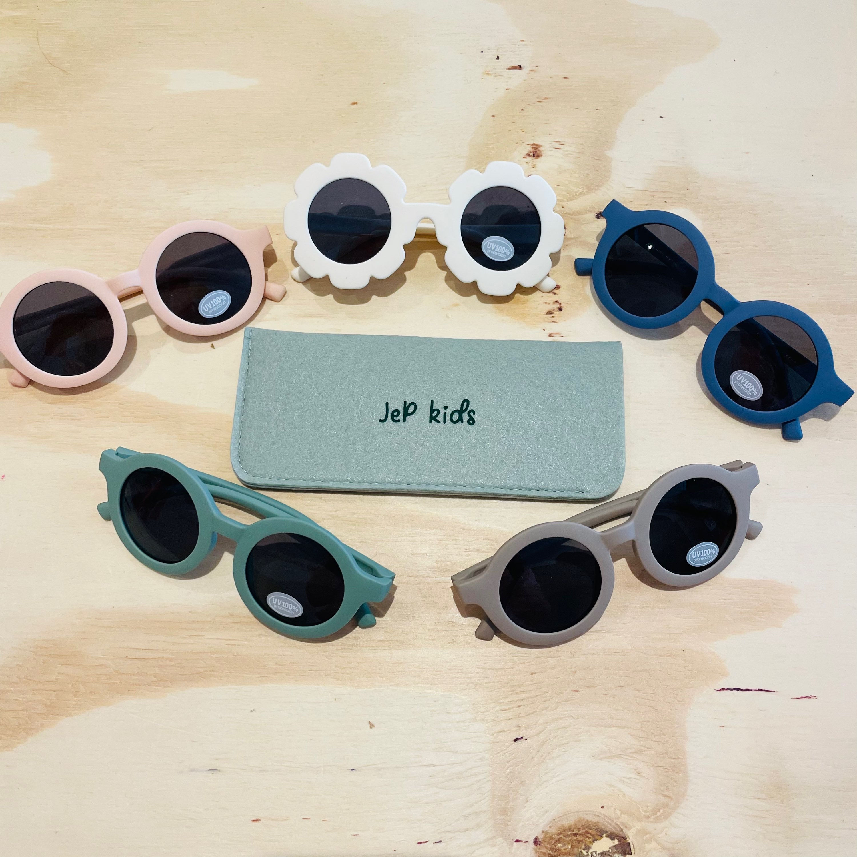 Zonnebril Jep Kids met gratis hoesje