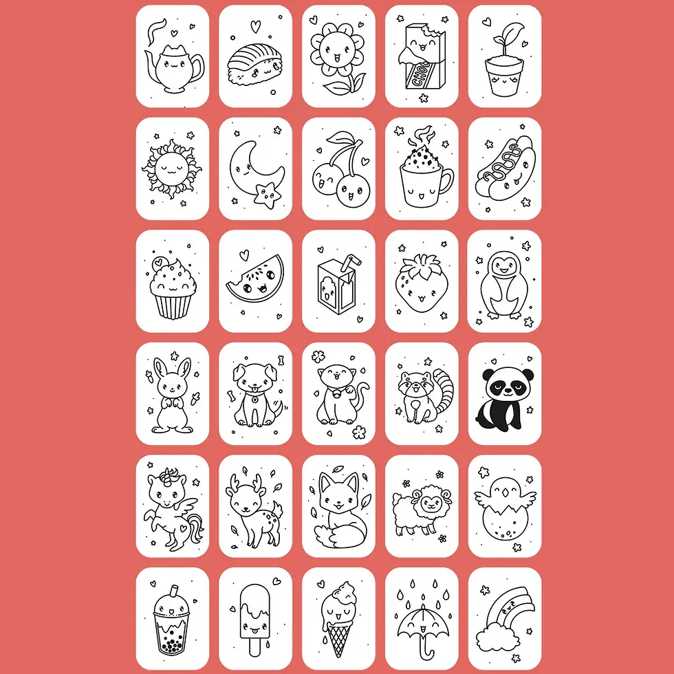 Thumbnail: Kidywolf Kidydraw mini tekentablet 'kawaii’