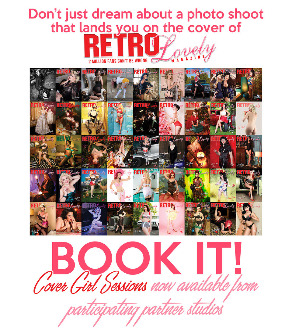Harlow Pinup Chicago IL Pinup Models Cover Models Vintage fashion Retro Lovely Magazine
