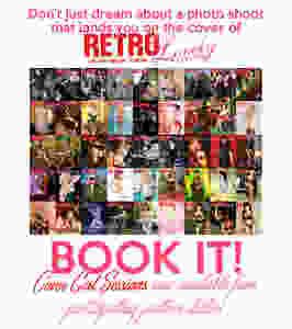 Harlow Pinup Chicago IL Pinup Models Cover Models Vintage fashion Retro Lovely Magazine