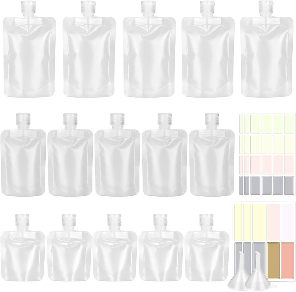 Miniatura: Bolsas 30ml/50ml/100ml de Armazenamento Recarregáveis (Unidade)