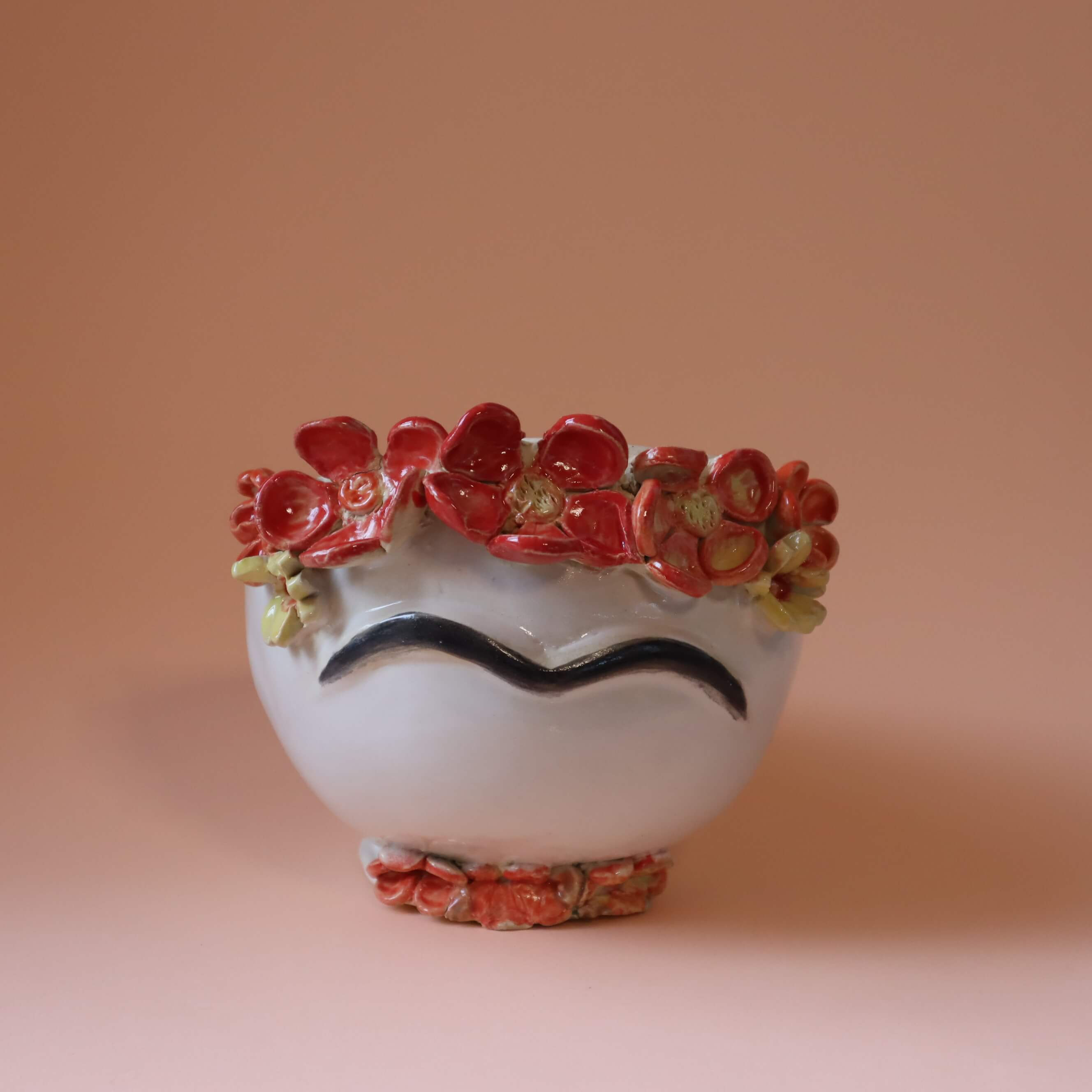 Maceta Cerámica de"Frida Khalo"