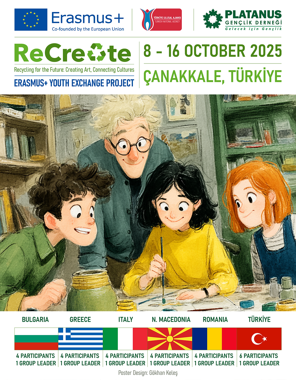 Erasmus+ Recycling for the Future: Creating Art, Connecting Cultures