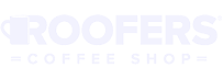 Roofers Coffee Shop Logo
