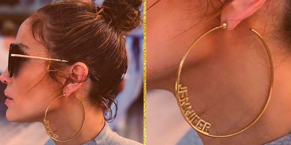 Thumbnail: J.Lo inspired Custom Hoops