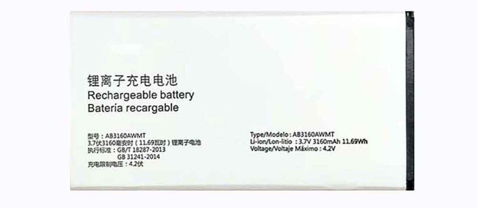 3160mAh Philips AB3160AWMT Batería para Celular para Philips E570 E571