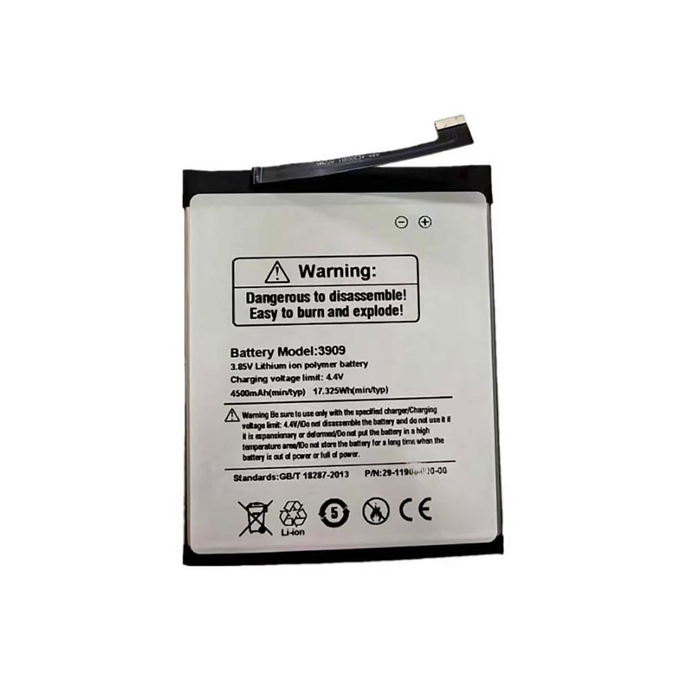 4500mAh 3909 Replacement Battery for Ulefone 3909
