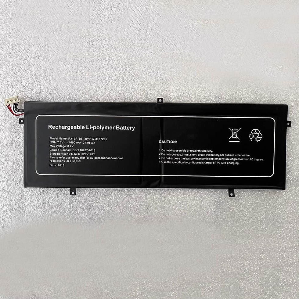 4600mAh Jumper P313R Batteria per Jumper EZBook FG7FL25 laptop 3376125-2S