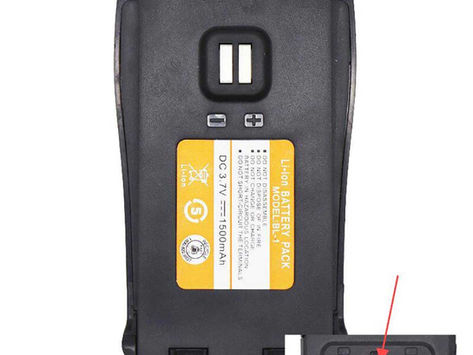 1500mAh BL-1 Replacement Battery for Baofeng BF-888H BF-888S