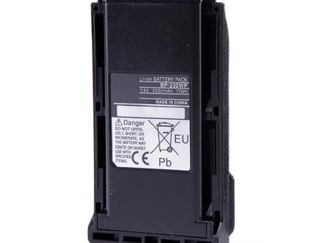 2250mAh BP-232WP Replacement Battery for ICOM IC-F3263D IC-4263D IC-3230D