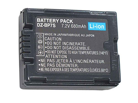 680mAh DZ-BP7S Replacement Battery for Panasonic NV-GS10 NV-GS17 NV-GS21 NV-GS22 NV-GS26 NV-GS27 NV-GS28 NV-GS30 NV-GS33 NV-GS35 NV-GS37 NV-GS38 NV-GS40 NV-GS44 NV-GS50 NV-GS55 NV-GS58 NV-GS60 NV-GS65