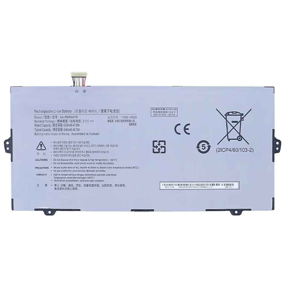 6230mAh AA-PBRN4TR Replacement Battery for Samsung Galaxy Chromebook XE930QCA