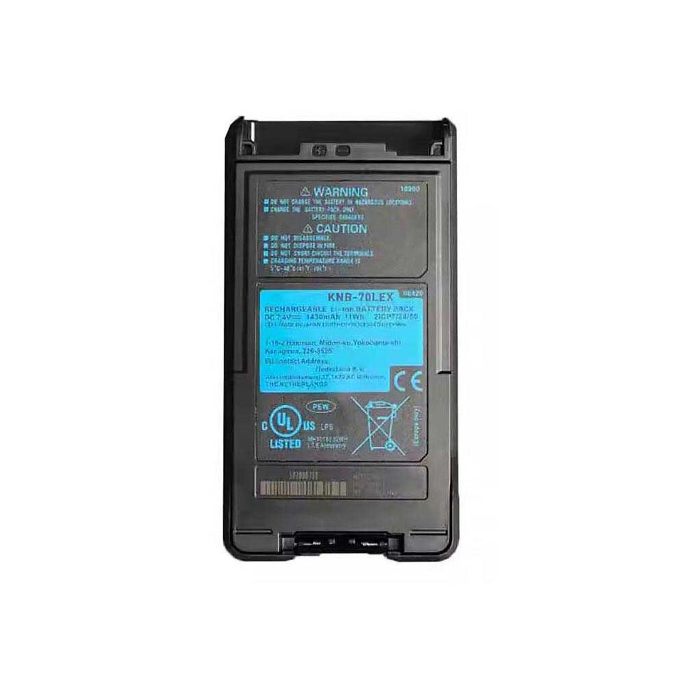 1430mAh KNB-70LEX Replacement Battery for Kenwood NX-230EX NX-330EX