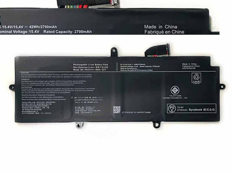 42Wh 2700mAh PA5331U-1BRS Replacement Battery for Toshiba Portege A30-E A30-E-10N A30-E-120