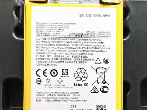 3900mAh NP40 Replacement Battery for Motorola Edge 30 Neo(XT2245-1)