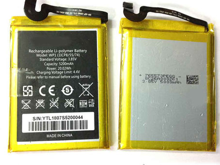 5200mAh 20.02WH Oukitel WP1 Batteria per Oukitel WP1