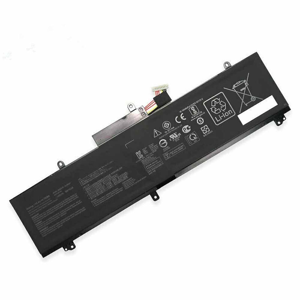 76Wh/4940MAH C41N1837 Replacement Battery for Asus ROG Zephyrus G15 GA502 M15 GU502G S15 GX502