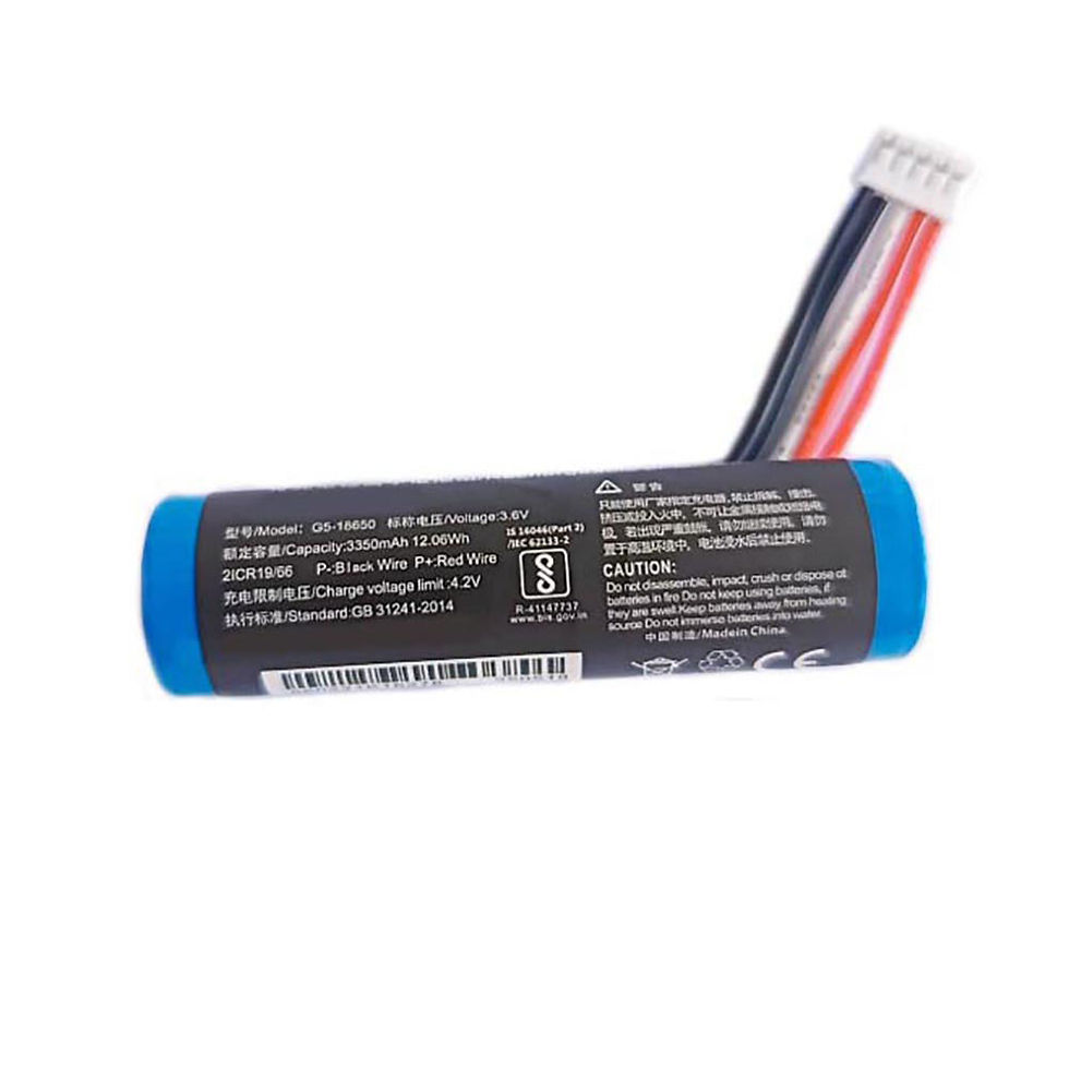 3350mAh G5-18650 Replacement Battery for Tactilion G5