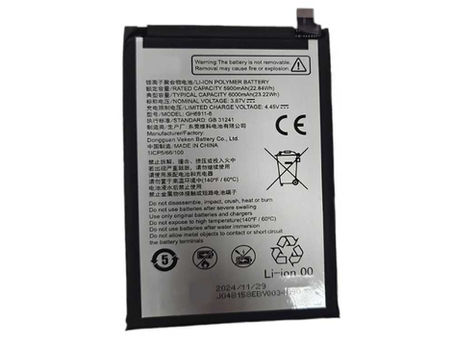 6000mAh Zte GH6911-6 Batteria per ZTE GH6911-6