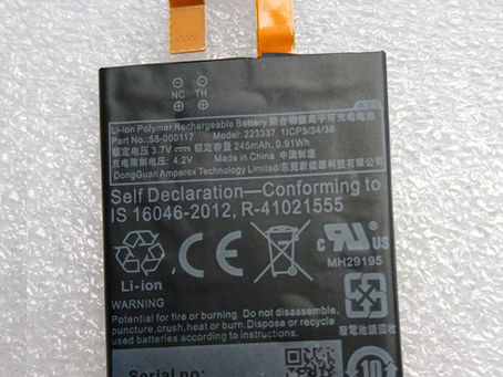 245mAh Amazon-kindle 58-000117 Batteria per Amazon Kindle KO1 Oasis 1/2 SW56RW
