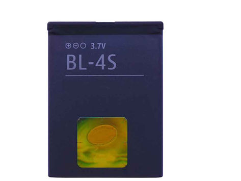 860mAh/3.2WH BL-4S Replacement Battery for Nokia 3711 7610 7020 X3-02