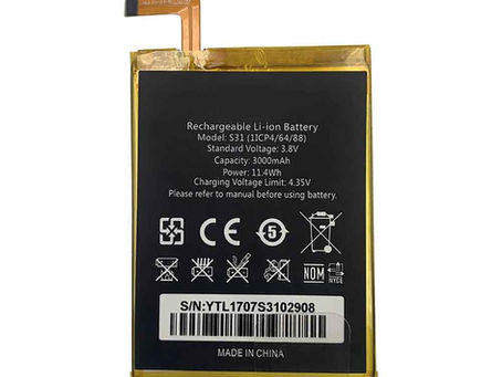 3000mAh 11.4WH Oukitel S31 Batteria per Oukitel OKP6 G13