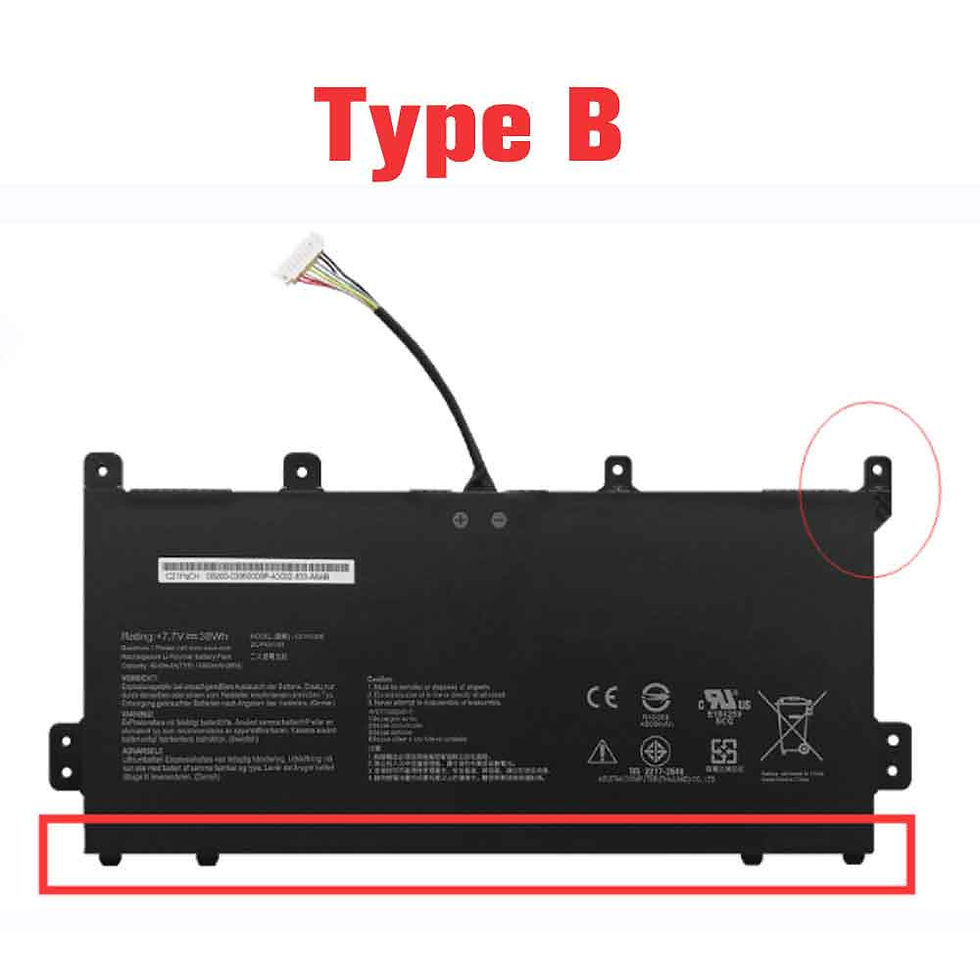 38Wh C21N1808 Replacement Battery for Asus Chromebook C523NA C523NA-IH24T C423NA C423NA-BZ